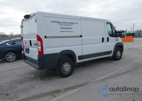 2017 Ram Promaster 1500 Low Roof 136 Wb z USA, uszkodzony, nr VIN 3C6TRVAG8HE542937